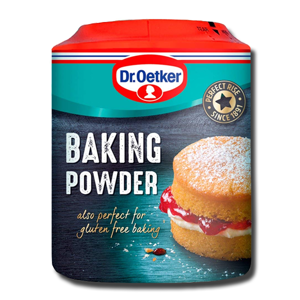 Dr. Oetker Baking Powder Gluten Free 170g Dr. Oetker Baking Powder Gluten Free 170g
