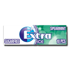Extra Ice Spearmint Sugar Free Gum Extra Ice Spearmint Sugar Free Gum