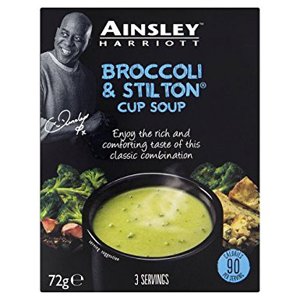 Ainsley Harriott Cup Soup Broccoli & Stilton 72g Ainsley Harriott Cup Soup Broccoli & Stilton 72g