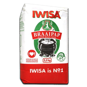 Iwisa Braai Pap 2,5Kg Iwisa Braai Pap 2,5Kg