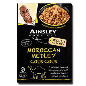 Ainsley Harriott Moroccan Medley Couscous 100g Ainsley Harriott Moroccan Medley Couscous 100g