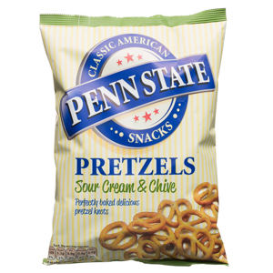 Penn State Pretzels Sour Cream Chive 175g Penn State Pretzels Sour Cream Chive 175g