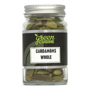 Green Cuisine Cardamons Whole Jar 35g Green Cuisine Cardamons Whole Jar 35g
