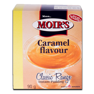 Moirs Instant Puddings Caramel 90g Moirs Instant Puddings Caramel 90g