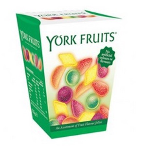 York Fruits Fruit Jellies 125g York Fruits Fruit Jellies 125g