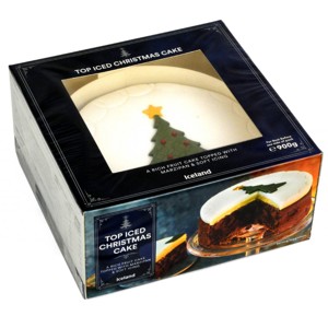 Iceland Top Iced Fruit Cake 900g Iceland Top Iced Fruit Cake 900g