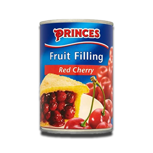Princes Fruit Filling Red Cherry 410g Princes Fruit Filling Red Cherry 410g