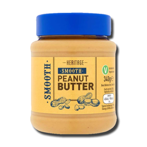 Heritage Smooth Peanut Butter 340g Heritage Smooth Peanut Butter 340g