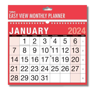Tallon Monthly Planner Easy View 2022 Tallon Monthly Planner Easy View 2022