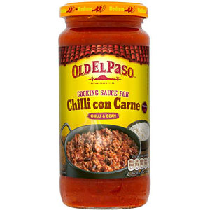 Old El Paso Chili con Carne Cooking Sauce 345g Old El Paso Chili con Carne Cooking Sauce 345g