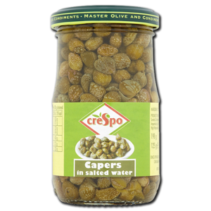 Crespo Capers in Salted Water 198g Crespo Capers in Salted Water 198g