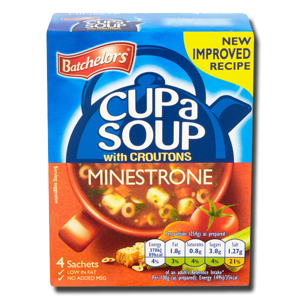 Batchelors Cup a Soup Minestrone with Croutons 94g Batchelors Cup a Soup Minestrone with Croutons 94g