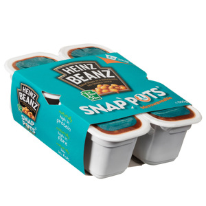 Heinz Beanz Snap Pot 4x200g Heinz Beanz Snap Pot 4x200g