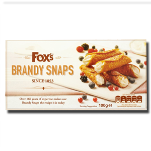 Fox's All Butter Brandy Snaps 100g