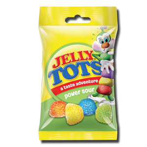 Wilsons Jelly Tots Power Sour 100g  [BB: 27/04/2022]
