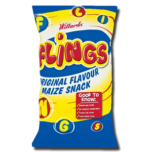 Willards Flings Maize Snack 150g