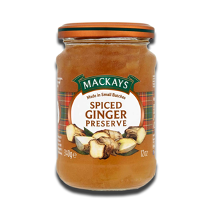 Mackays Spiced Ginger Preserve 340g Mackays Spiced Ginger Preserve 340g