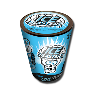 Brain Blasterz Ice Container Mega Sour 48g