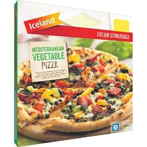 Iceland Mediterranean Veg Pizza 400g