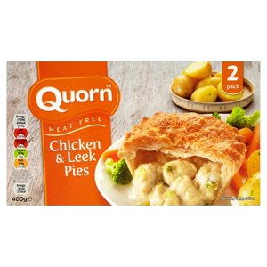 Quorn Chicken & Leek Pies 400g