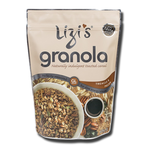Lizi's Treacle & Pecan Granola Naturally Lux 400g Lizi's Treacle & Pecan Granola Naturally Lux 400g