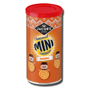 Jacob's Baked Mini Cheddars 260g Jacob's Baked Mini Cheddars 260g