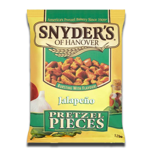 Snyders Pretzel Jalapeno 125g Snyders Pretzel Jalapeno 125g