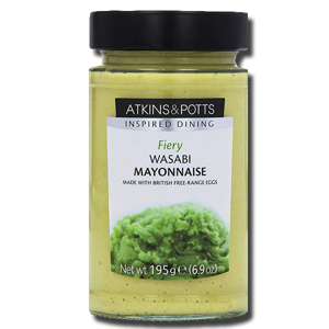 Atkins & Potts Wasabi Mayonnaise 220G Atkins & Potts Wasabi Mayonnaise 220G