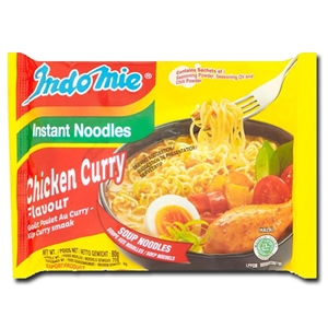 Indomie Instant Noodle Chicken Curry 80g