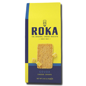 Roka Gouda Cheese Crisps 100g Roka Gouda Cheese Crisps 100g