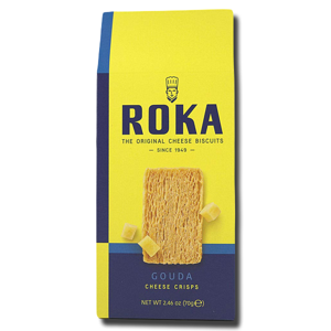 Roka Gouda Cheese Crisps 100g