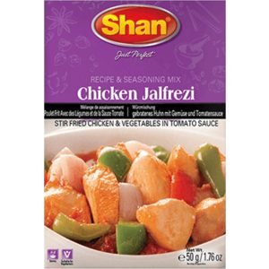 Shan Chicken Jalfrezi Mix 50g Shan Chicken Jalfrezi Mix 50g