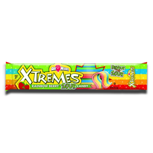 AirHeads Extreme Sour Belts Rainbow Berry 57g AirHeads Extreme Sour Belts Rainbow Berry 57g