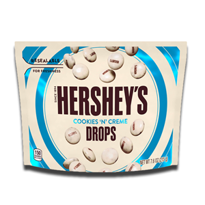 Hershey's Cookies N Cream Drops Pouch 215g 
