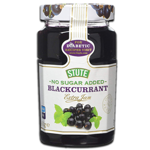 Stute Diabetic Blackcurrant Jam 430g