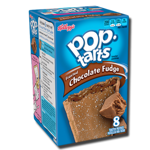 Kellogg's Pop Tarts Frosted Chocolate Fudge 8 384g Kellogg's Pop Tarts Frosted Chocolate Fudge 8 384g