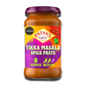 Patak's Tikka Masala Paste Medium Heet 283g Patak's Tikka Masala Paste Medium Heet 283g
