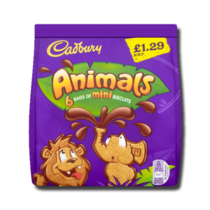 Cadbury Mini Animals 7 Pack 139.3g Cadbury Mini Animals 7 Pack 139.3g