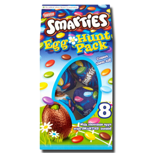 Nestlé Smarties Egg 8' Hunt Pack 140g Nestlé Smarties Egg 8' Hunt Pack 140g
