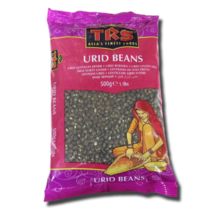 TRS Feijão Urid Inteiro 500g TRS Feijão Urid Inteiro 500g