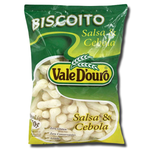 Vale D'ouro Biscoito de Polvilho Salsa Cebola 100g