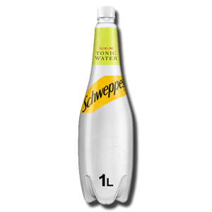 Schweppes Slimline Elderflower Tonic Water 1L