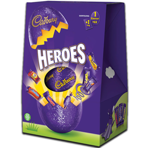 Cadbury Heroes Chocolate Egg 236g Cadbury Heroes Chocolate Egg 236g