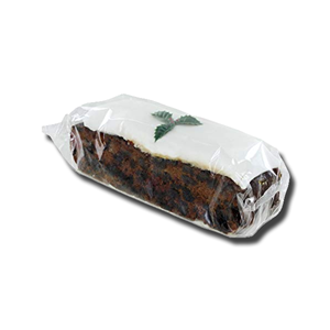 Gold Crown Christmas Iced Fruit Cake Bar Wrapped 400g