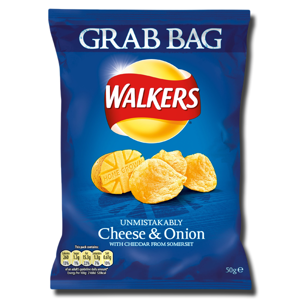 Walkers Crisps Cheese & Onion 45g Walkers Crisps Cheese & Onion 45g