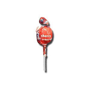Beacon Fizz Pops Cherry Sherbet Filled Lolly 20.5g