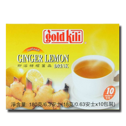 Gold Kili Instant Ginger Lemon Drink 10 sachets