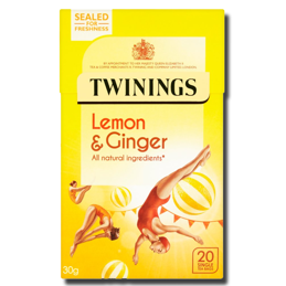 Twinings Lemon & Ginger 20's