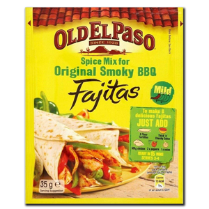 Old El Paso Fajita Seasoning Mix Smoky BBQ 35g Old El Paso Fajita Seasoning Mix Smoky BBQ 35g