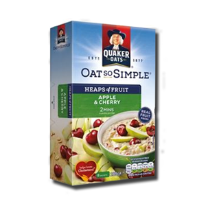 Quaker Oat So Simple Apple & Cherry 8x36,1g